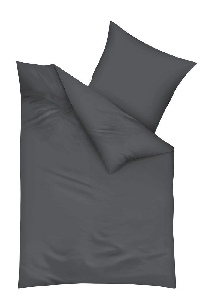 Kaeppel Bettwäsche Kaeppel Biber Bettwäsche Uni 200x200cm Einfarbig verschiedene Farben, Biber, 3 teilig, Übergröße, weiche, moderne Unibettwäsche, Baumwolle