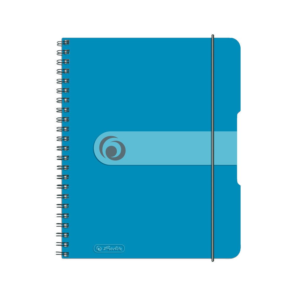 Herlitz Collegeblock herlitz Spiralblock to go A5 80 Blatt Motiv tr.