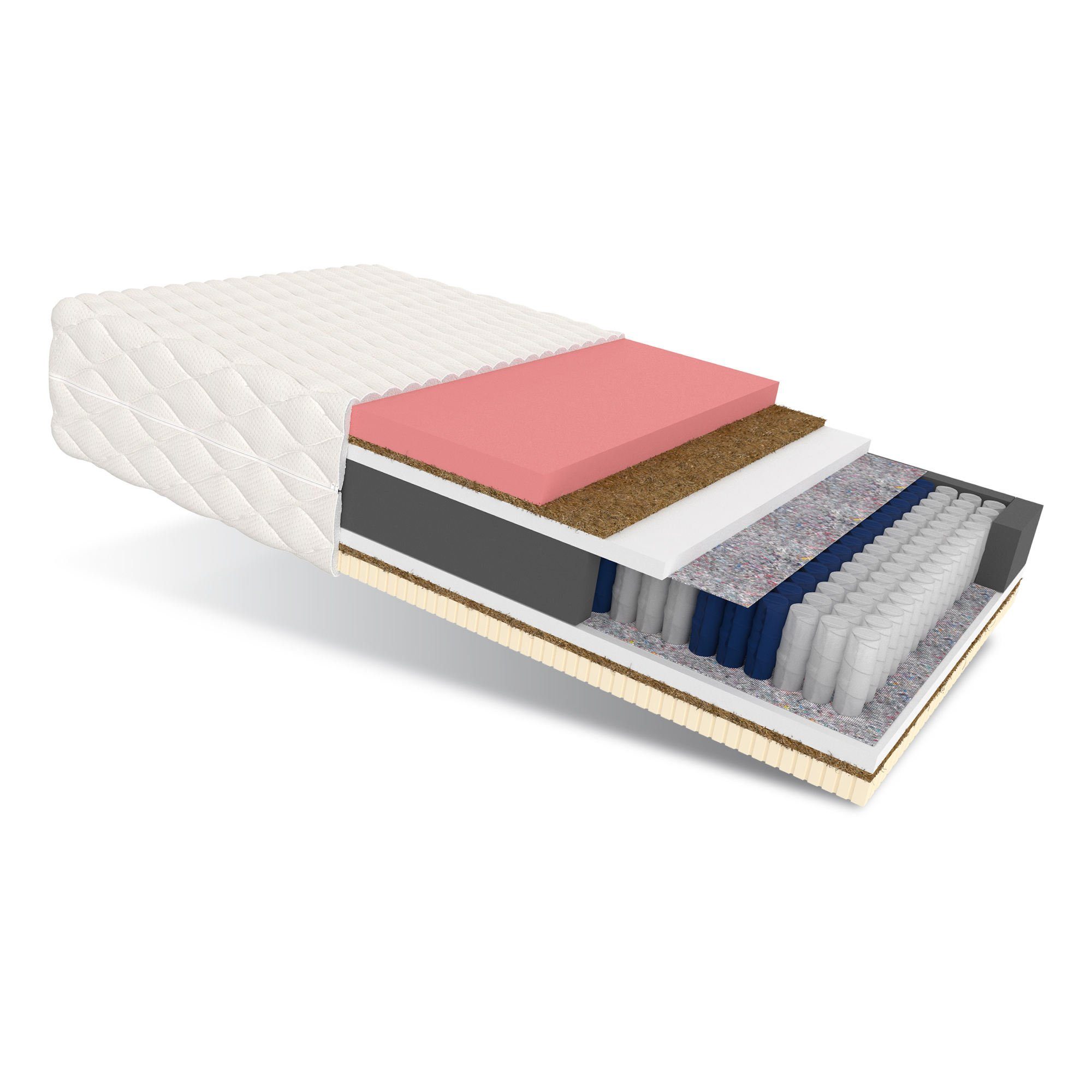 Taschenfederkernmatratze PAOLA 90x200, 140x200, 160x200, 180x200 günstig online kaufen