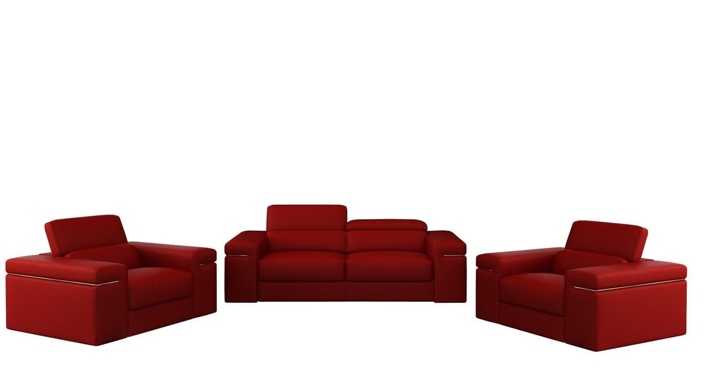 JVmoebel Sofa 3+2 Made Neu, Multifunktions rote in Sofagarnitur Europe Couch Moderne