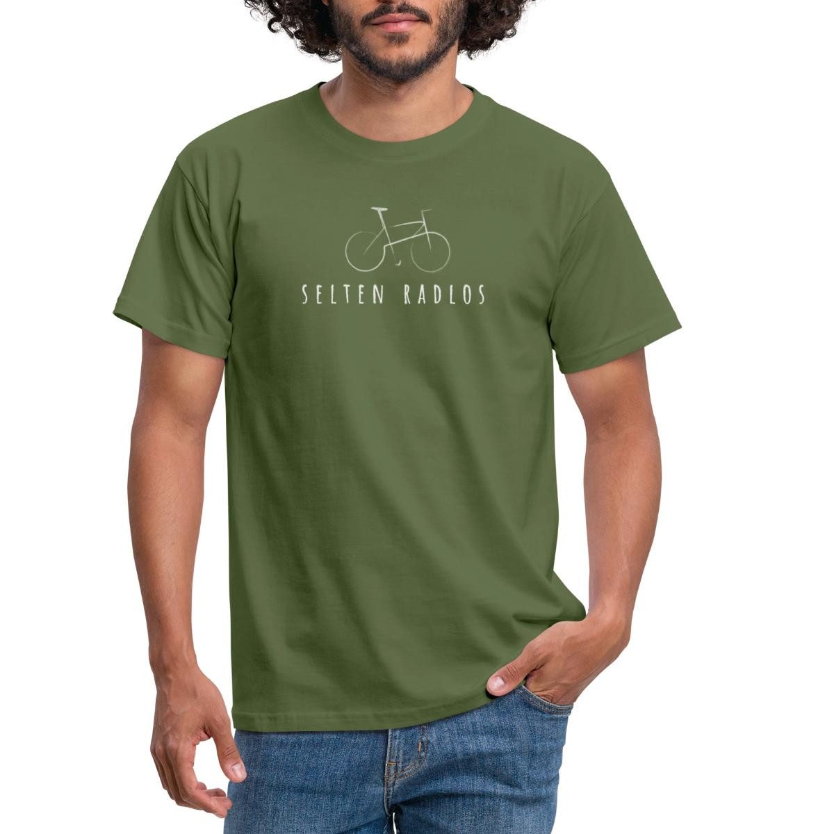 Spreadshirt T-Shirt Fahrrad Geschenk Selten Radlos günstig online kaufen