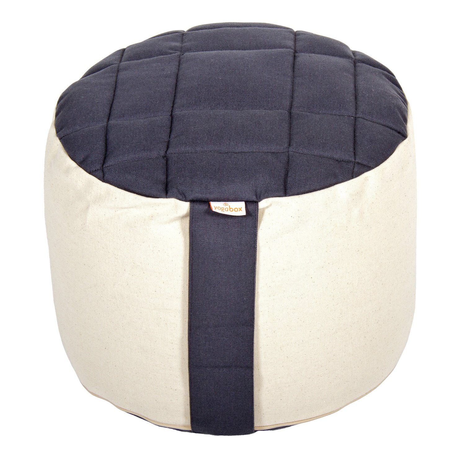 yogabox Yogakissen Meditationskissen Rondo Big Premium, extra bequeme Sitzfläche