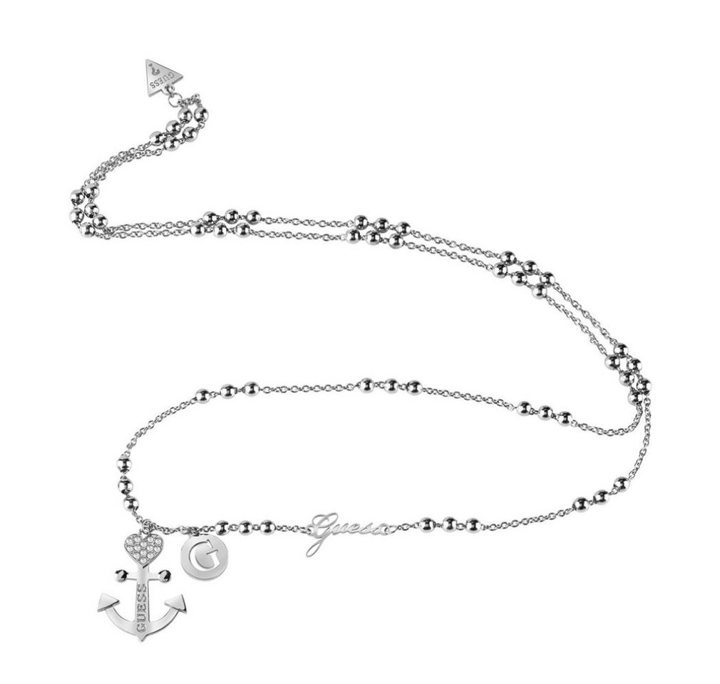 Guess Kette mit Einhänger Damen Halsket... Guess Kette mit Einhänger Damen Halsket...