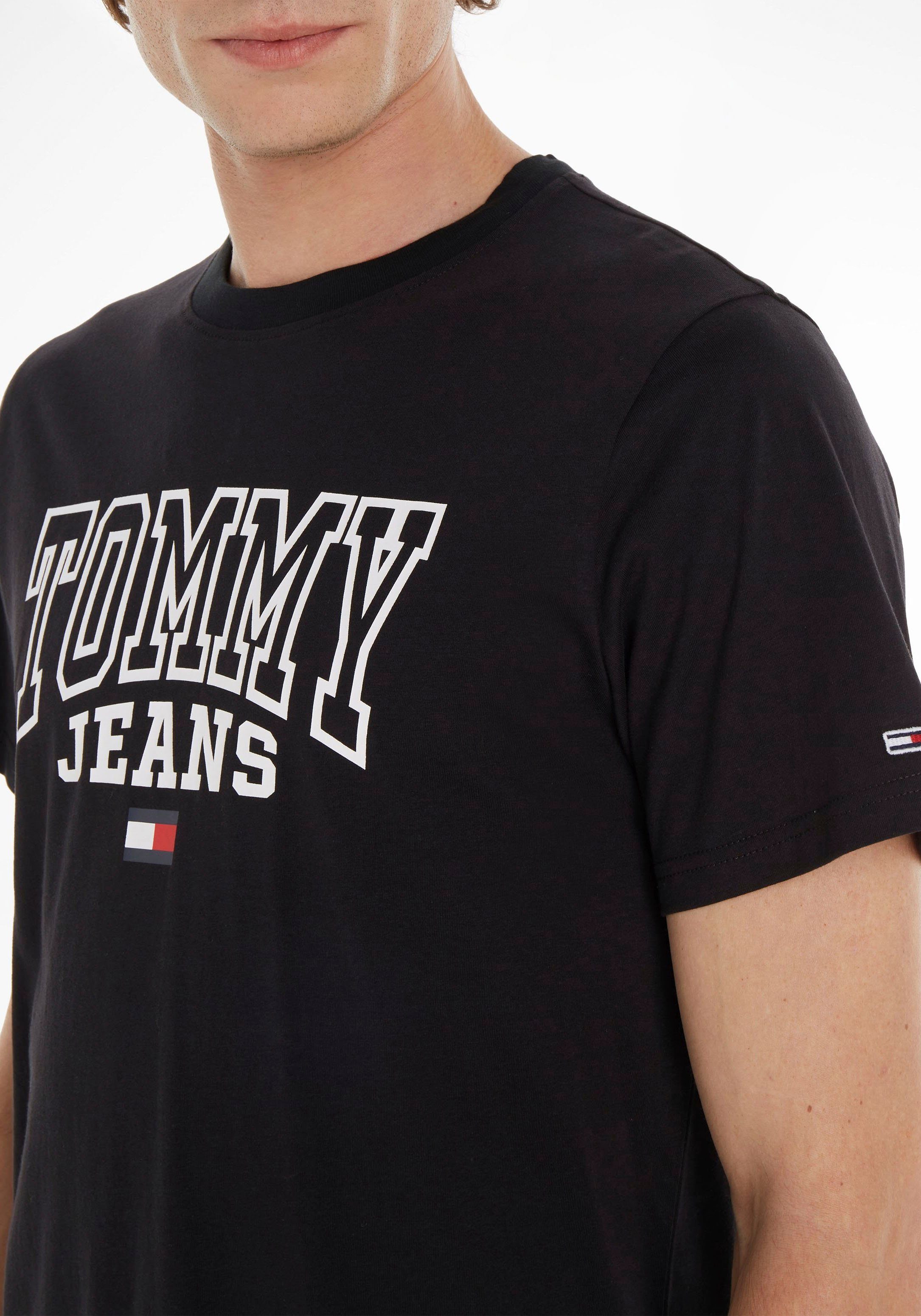 Tommy GRAPHIC TEE Black T-Shirt TJM Jeans ENTRY RGLR