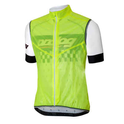 prolog cycling wear Regenjacke Fahrradweste Regenweste Herren „Race fit Zero Wind & Ware Yellow“
