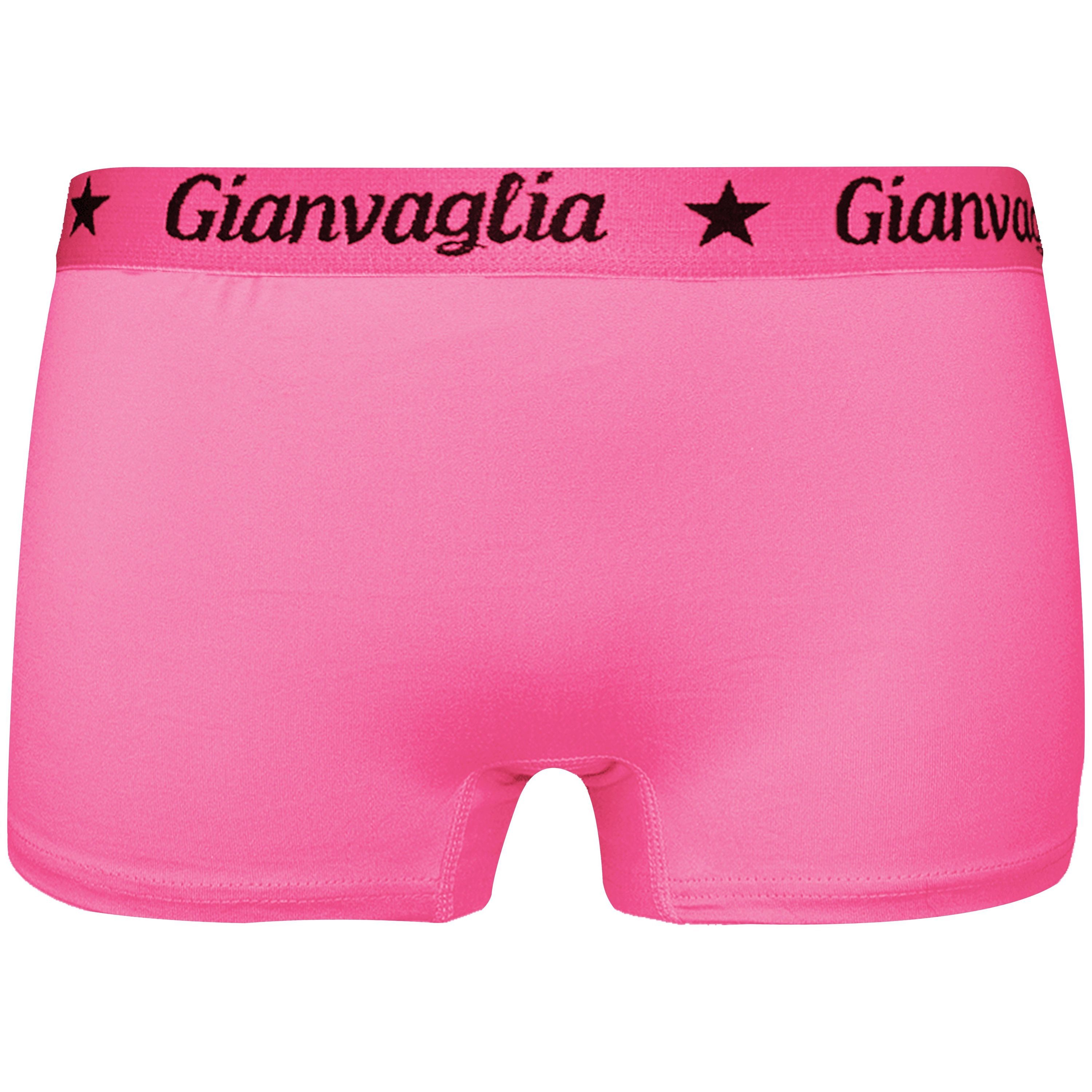 TEXEMP Boxershorts 5er Pack Mädchen Boxershorts Unterhose Unterwäsche Baumwolle Panty (5-St) Atmungsaktiv - Langlebig