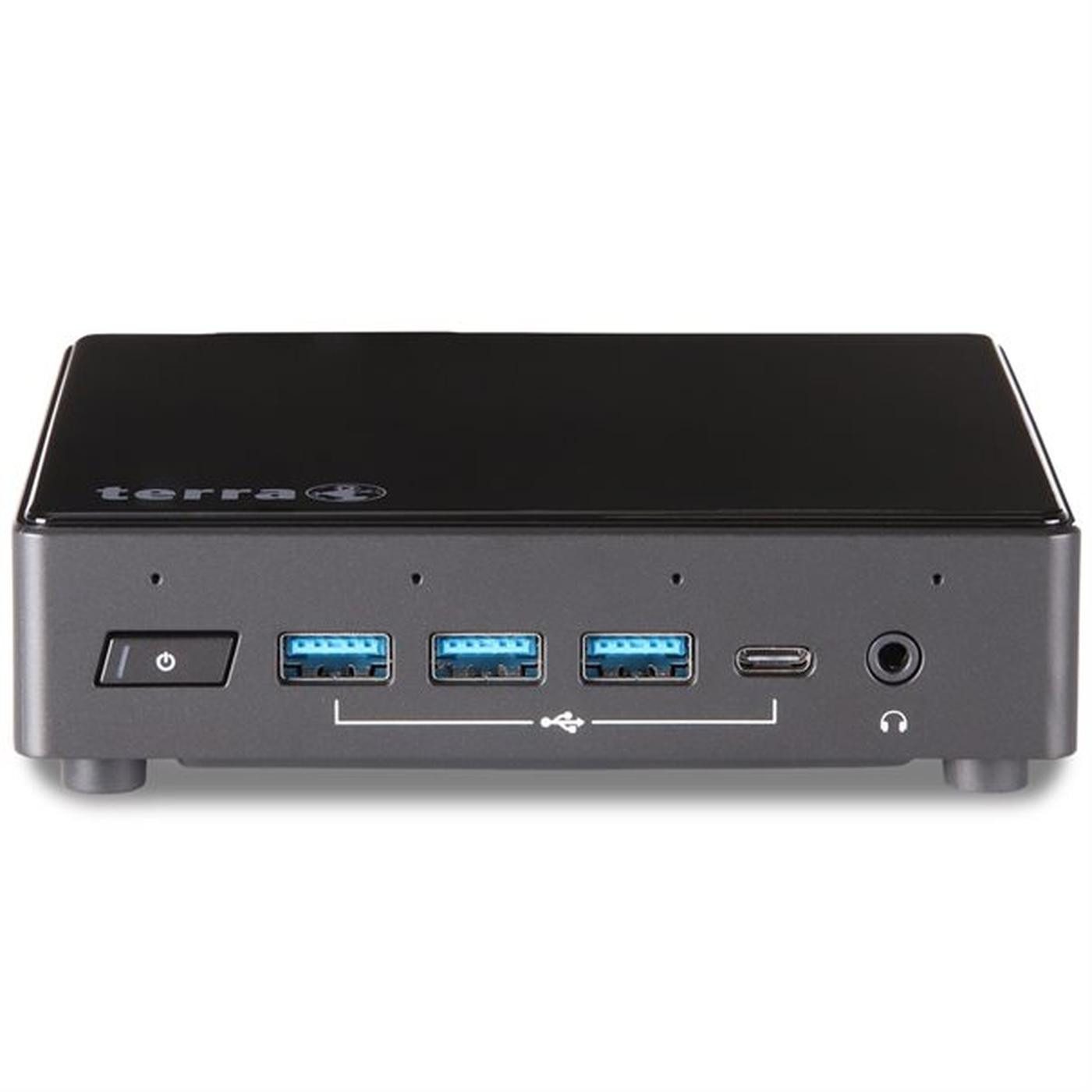TERRA TERRA PC-MICRO 3100 SILENT GREENLINE - Celeron N5100, 8GB, 120GB Mini-PC (Intel Intel Celeron N5100, UHD Graphics, 8 GB RAM, 120 GB SSD, Windows 11 Pro, mDP, HDMI)