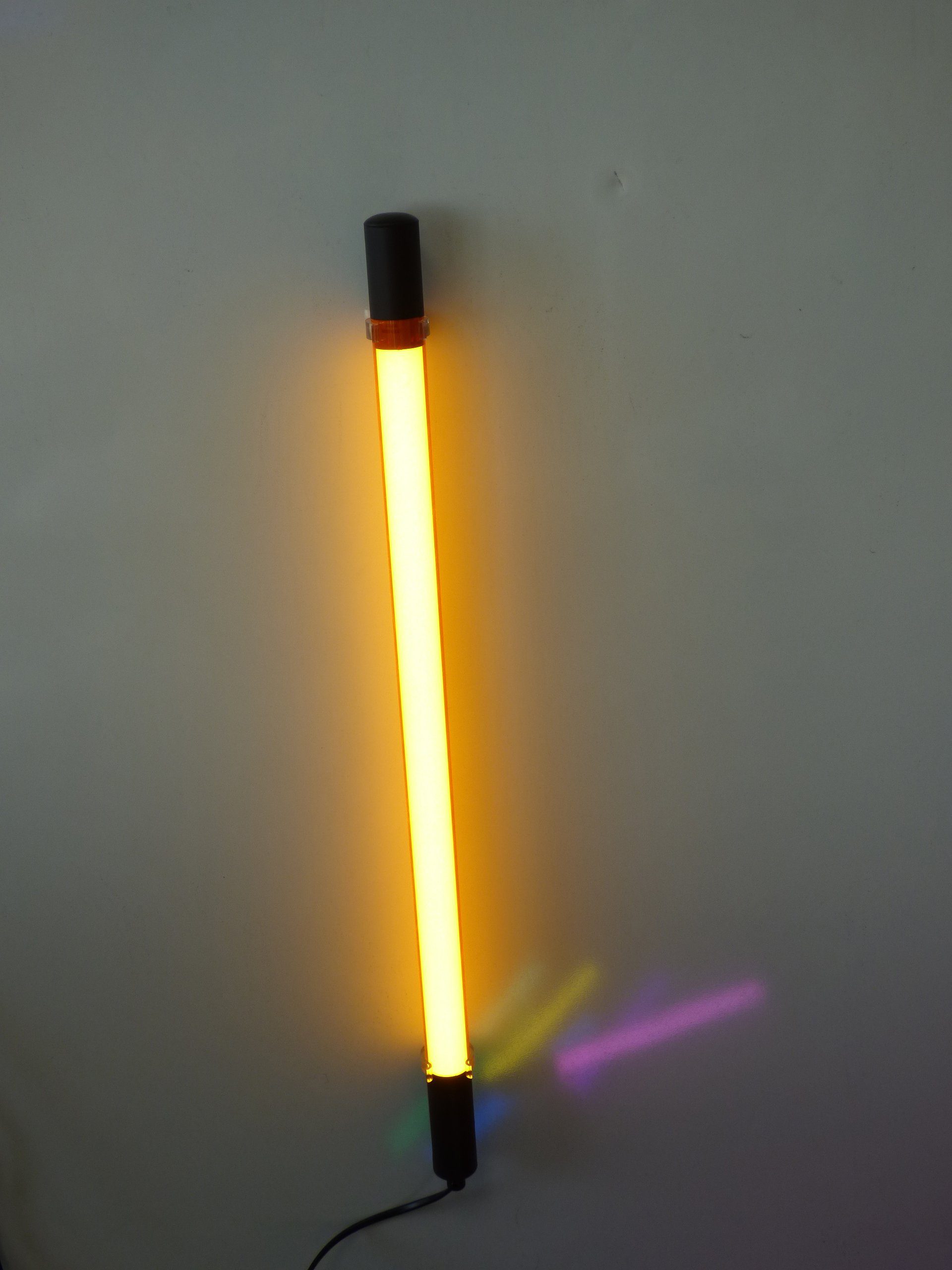XENON LED 24 IP-20 Kunststoff LED Wandleuchte Orange, K-Röhre LED Xenon Röhre Watt Leuchtstab 1,53 Länge T8, m