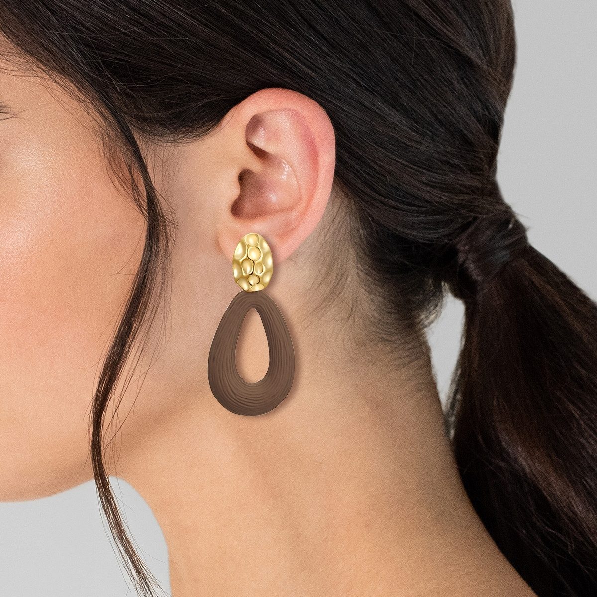 Lulu & Jane Paar Ohrhänger Metall günstig online kaufen