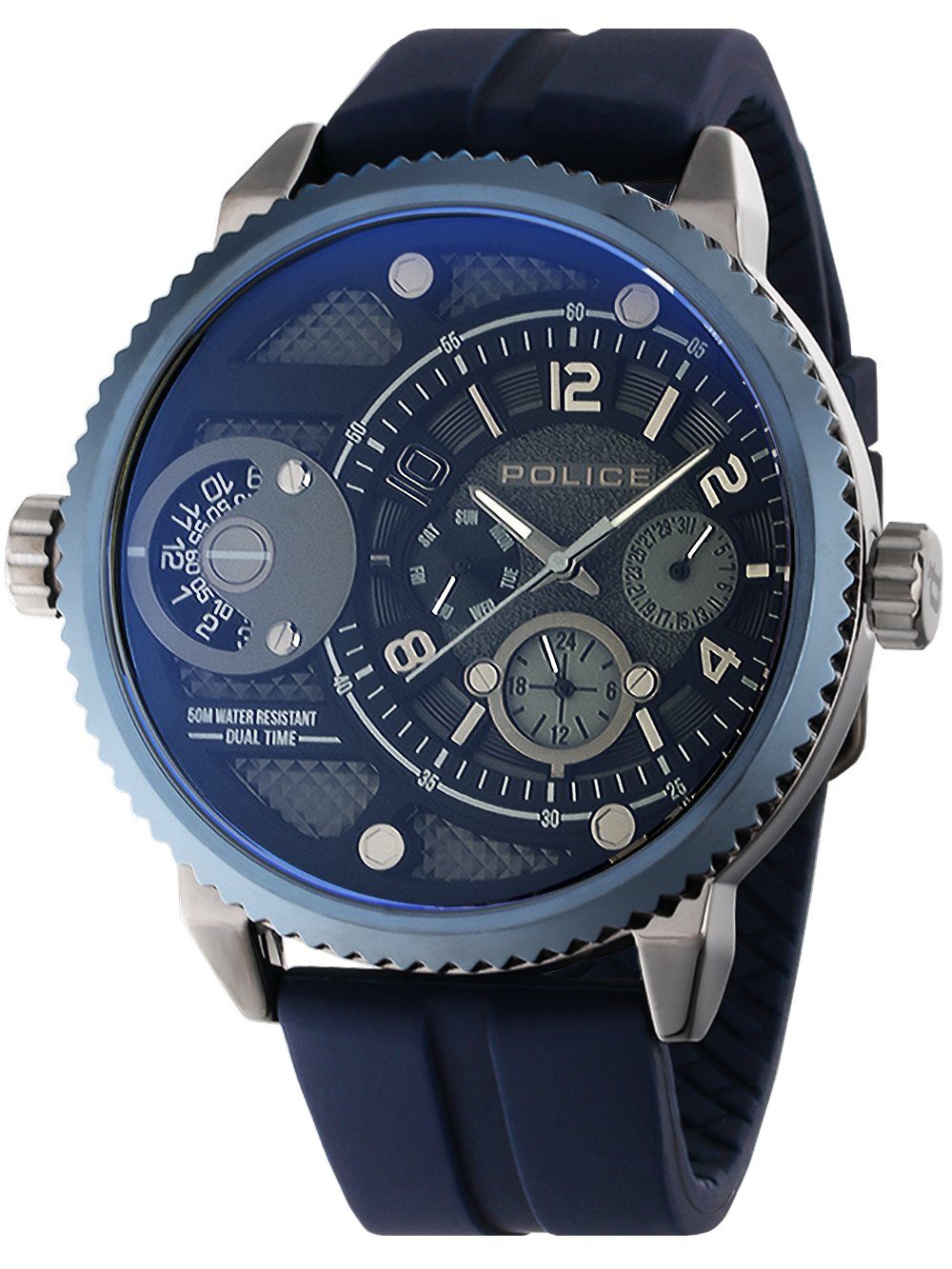 Police Quarzuhr Police PEWJQ2195240 Ray Herrenuhr 51mm 5ATM Police PEWJQ2195240 Ray Herrenuhr 51mm 5ATM