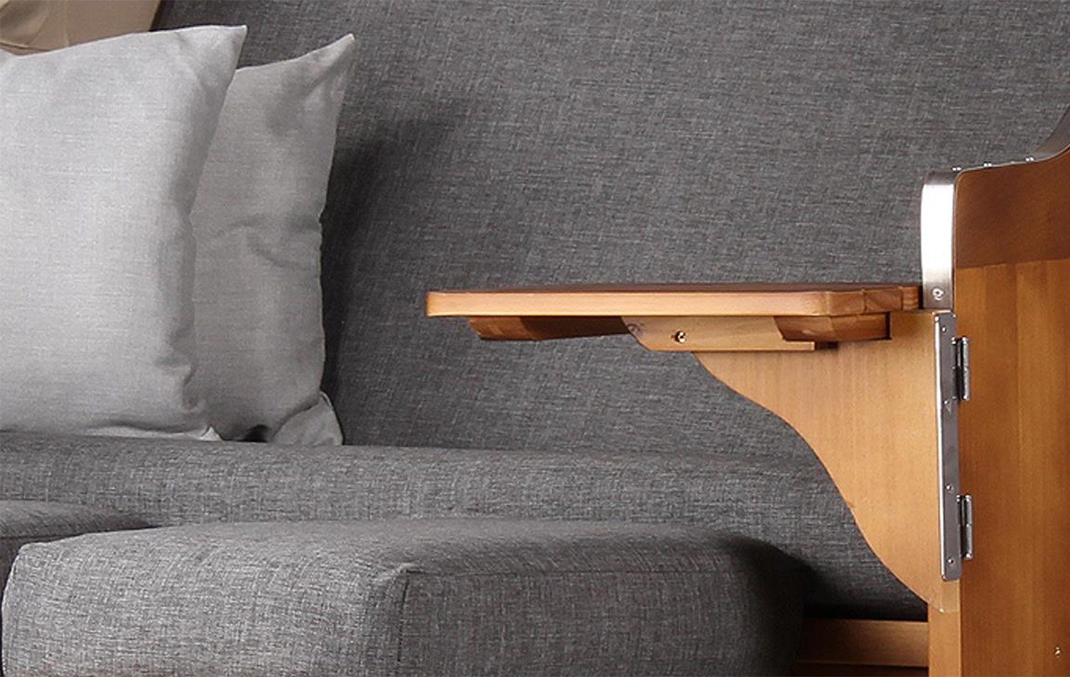 bene living Strandkorb Schleswig Pinie 2-Sitzer - PE mokka - Modell 558, BxTxH: 120x80x160 cm, Volllieger, Ostsee-Strandkorb