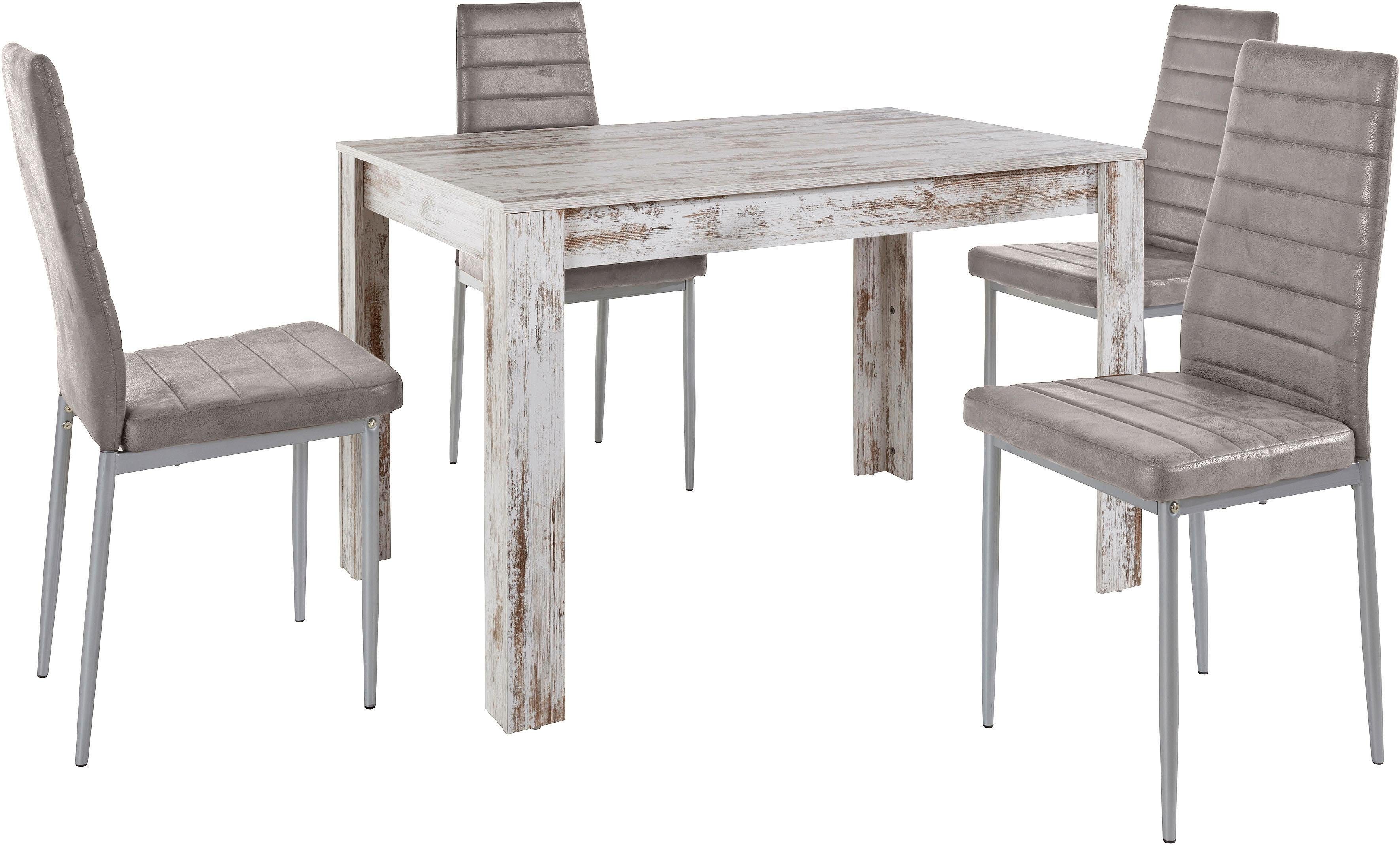 INOSIGN Essgruppe mit Tisch und 4 günstig online kaufen