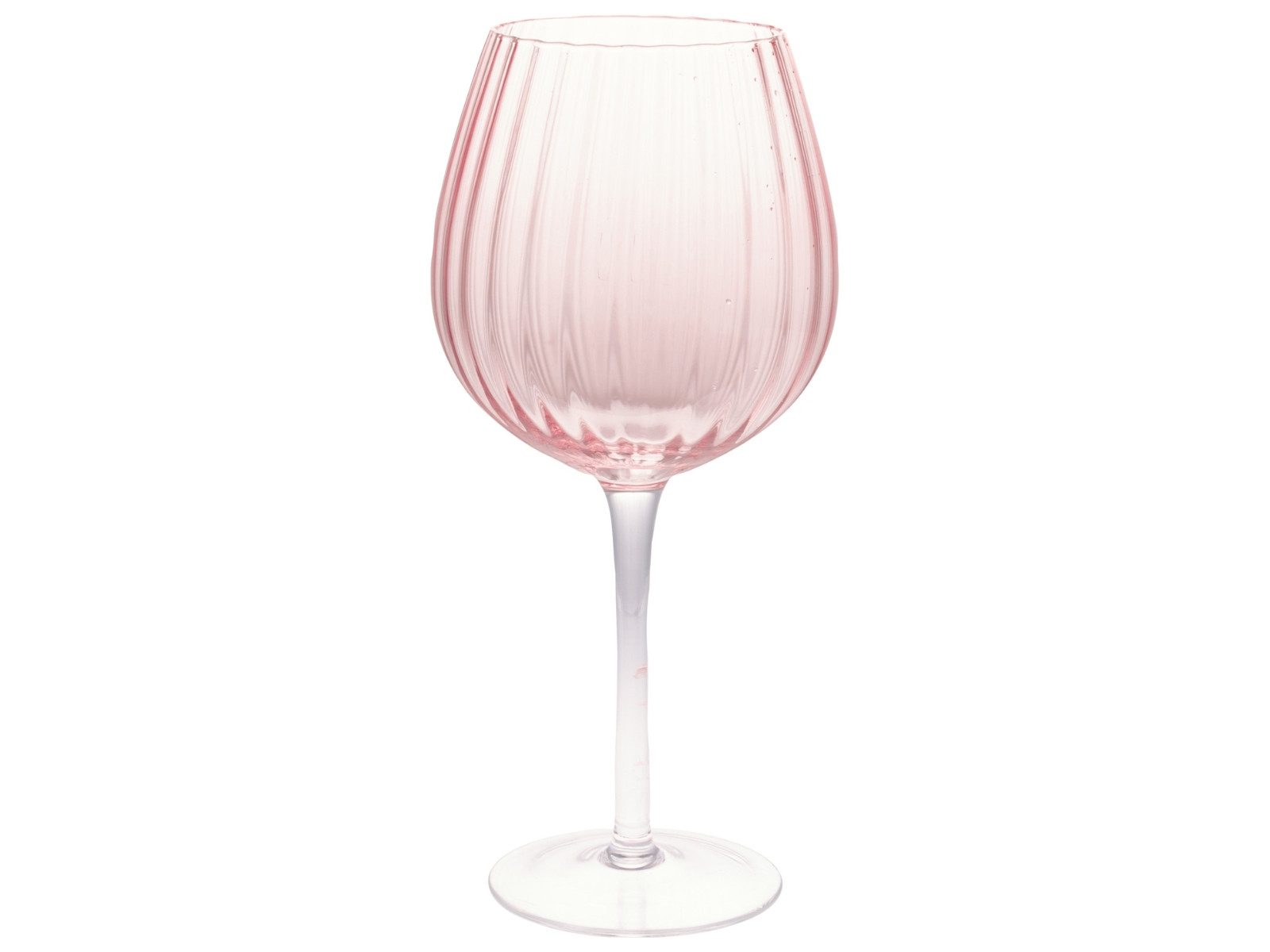 Greengate Weinglas Alice Weinglas pale pink 23cm, Glas