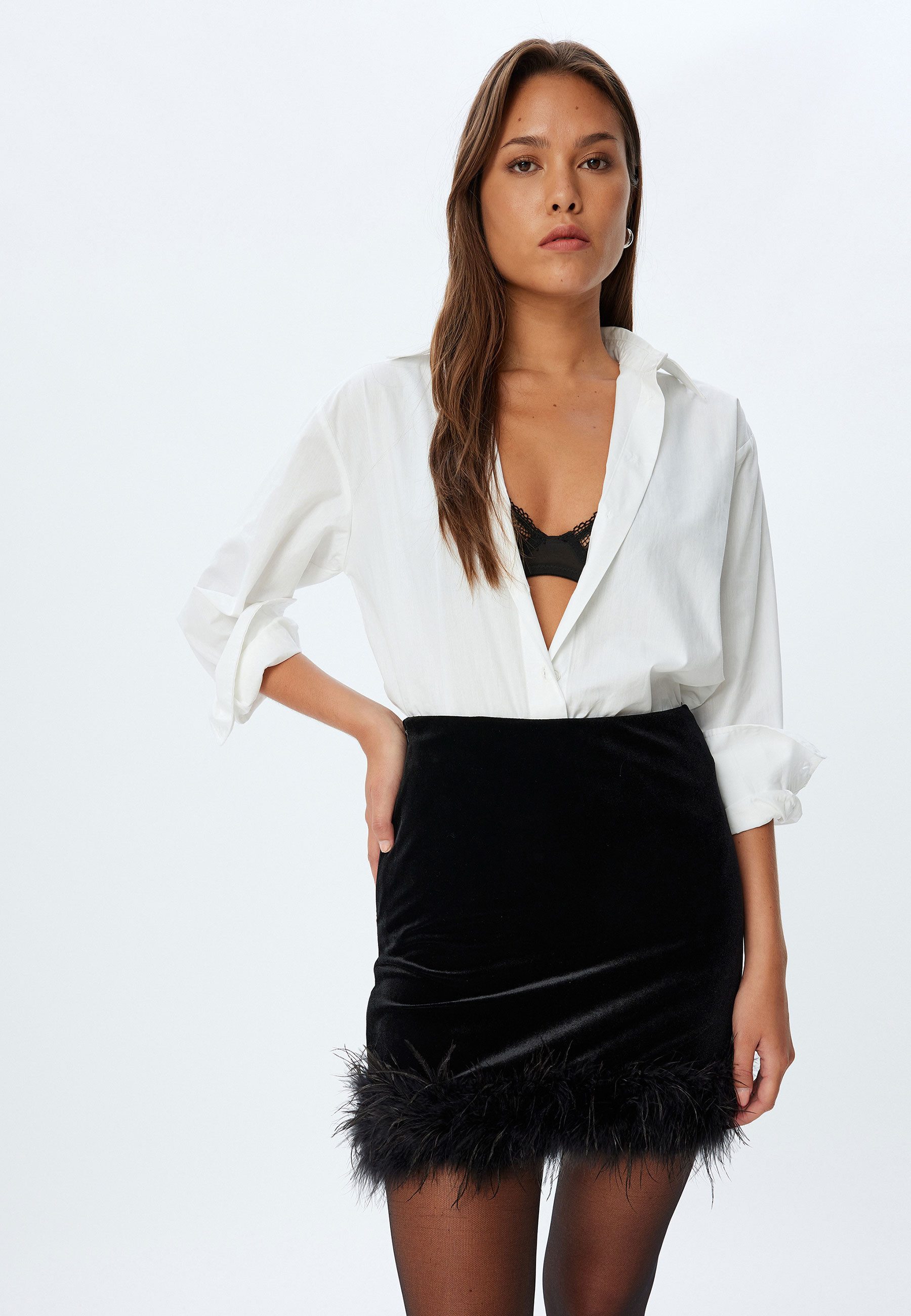 Koton Minirock Mini Länge Basic günstig online kaufen