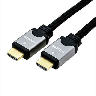 ROLINE »HDMI High Speed Kabel mit Ethernet, ST-ST« Audio- & Video-Kabel, HDMI Typ A Männlich (Stecker), HDMI Typ A Männlich (Stecker) (300.0 cm)