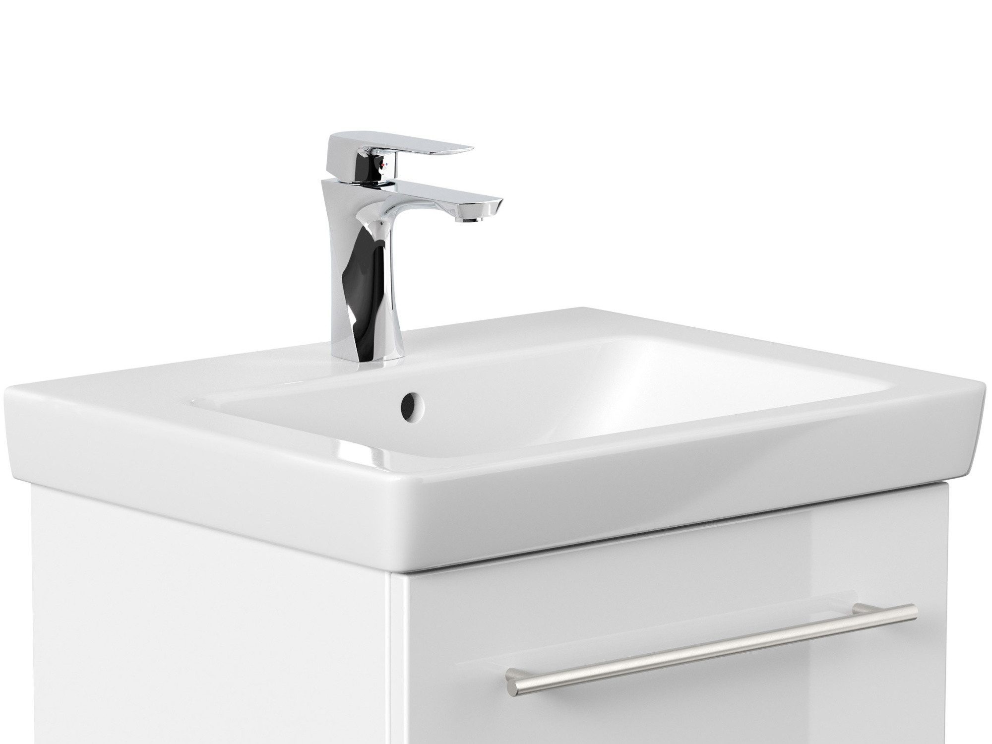 Magnolia Home Waschtisch Villeroy und Boch Subway 2.0 55 cm Waschbecken