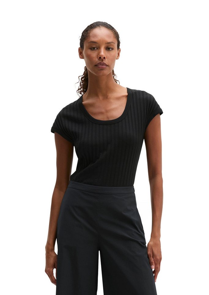 Marc O'Polo T-Shirt aus softem Modal-Organic-Cotton-Mix