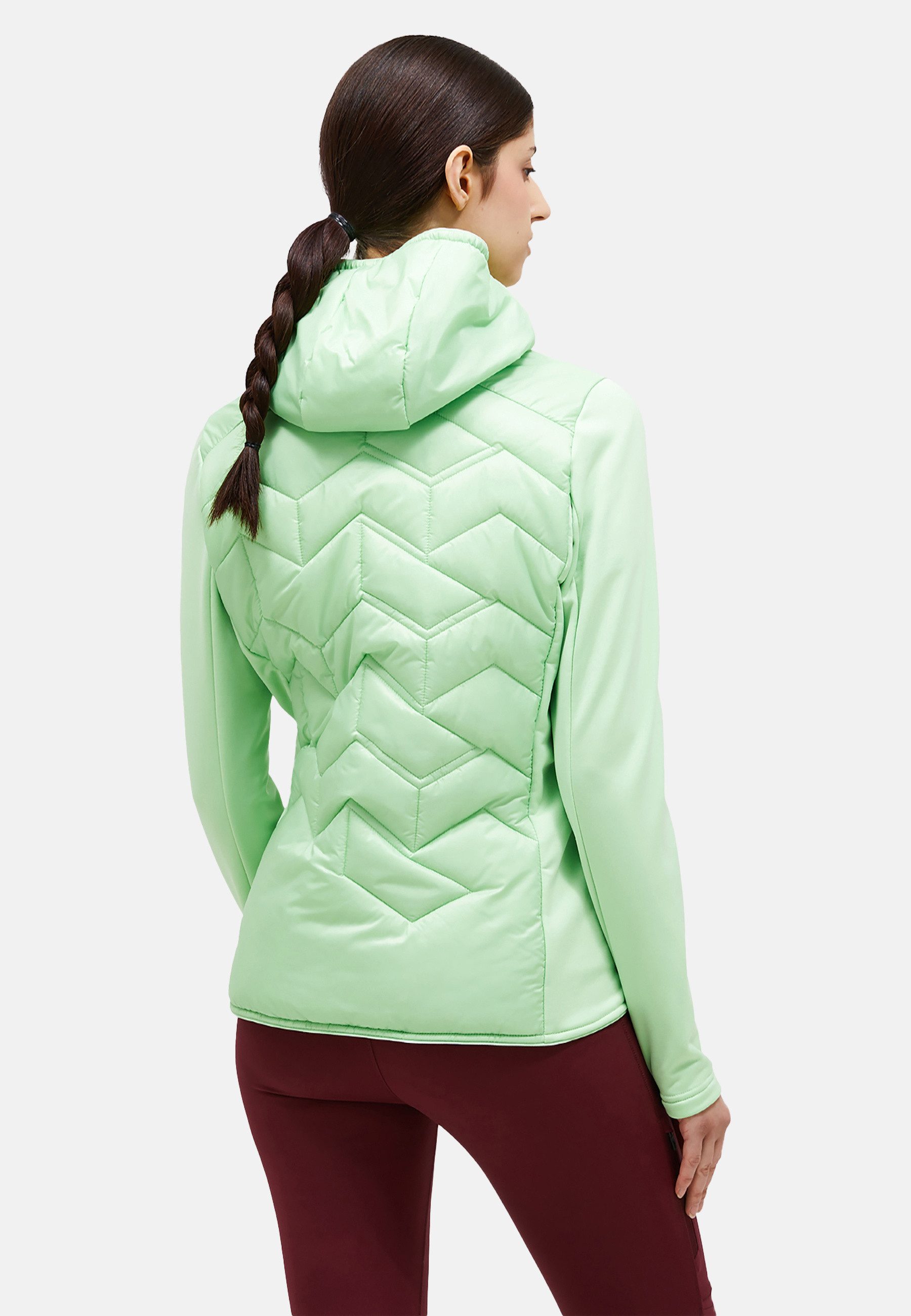 Peak Performance Funktionsjacke W Elevate Liner Hybrid Hood mit sportivem Design
