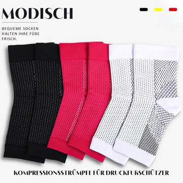 MAGICSHE Sprunggelenkbandage Sportsocken Kompressionssocken 3 Paar