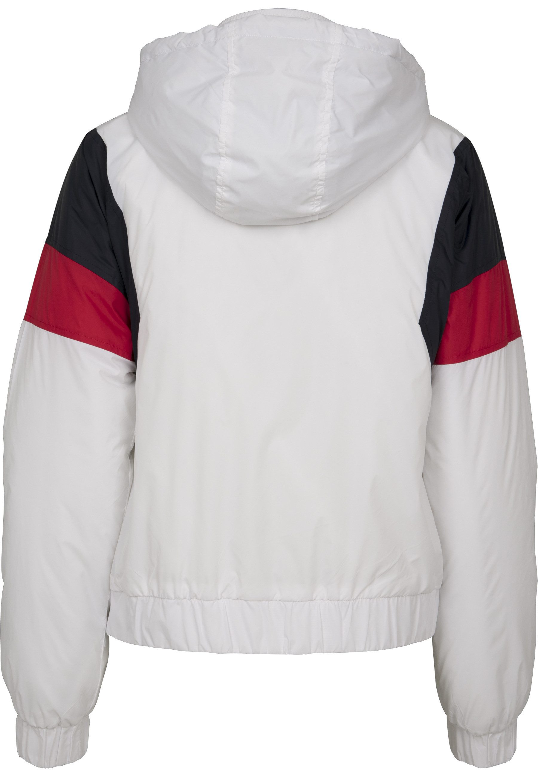 URBAN CLASSICS Allwetterjacke Urban Classics Damen Ladies 3-Tone Padded Pull Over Jacket (1-St)