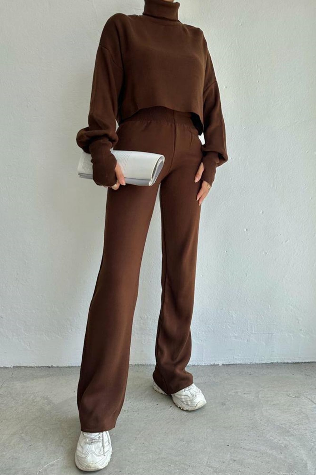 WOMAN VISION Blusentop Fischer's Neckholder Crop Pullover und Hochtailliert günstig online kaufen