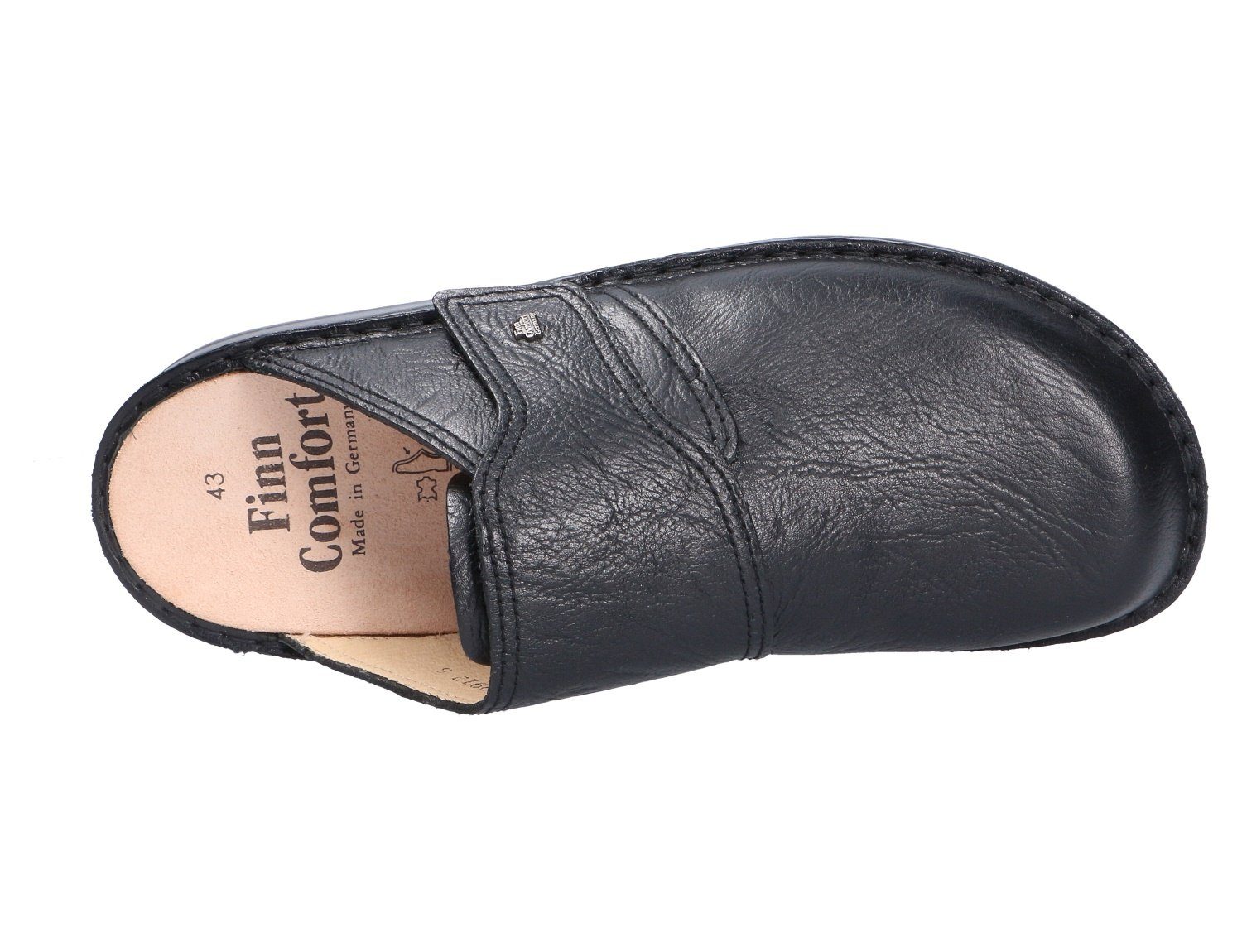 Finn Pantolette Qualität Comfort black Hochwertige