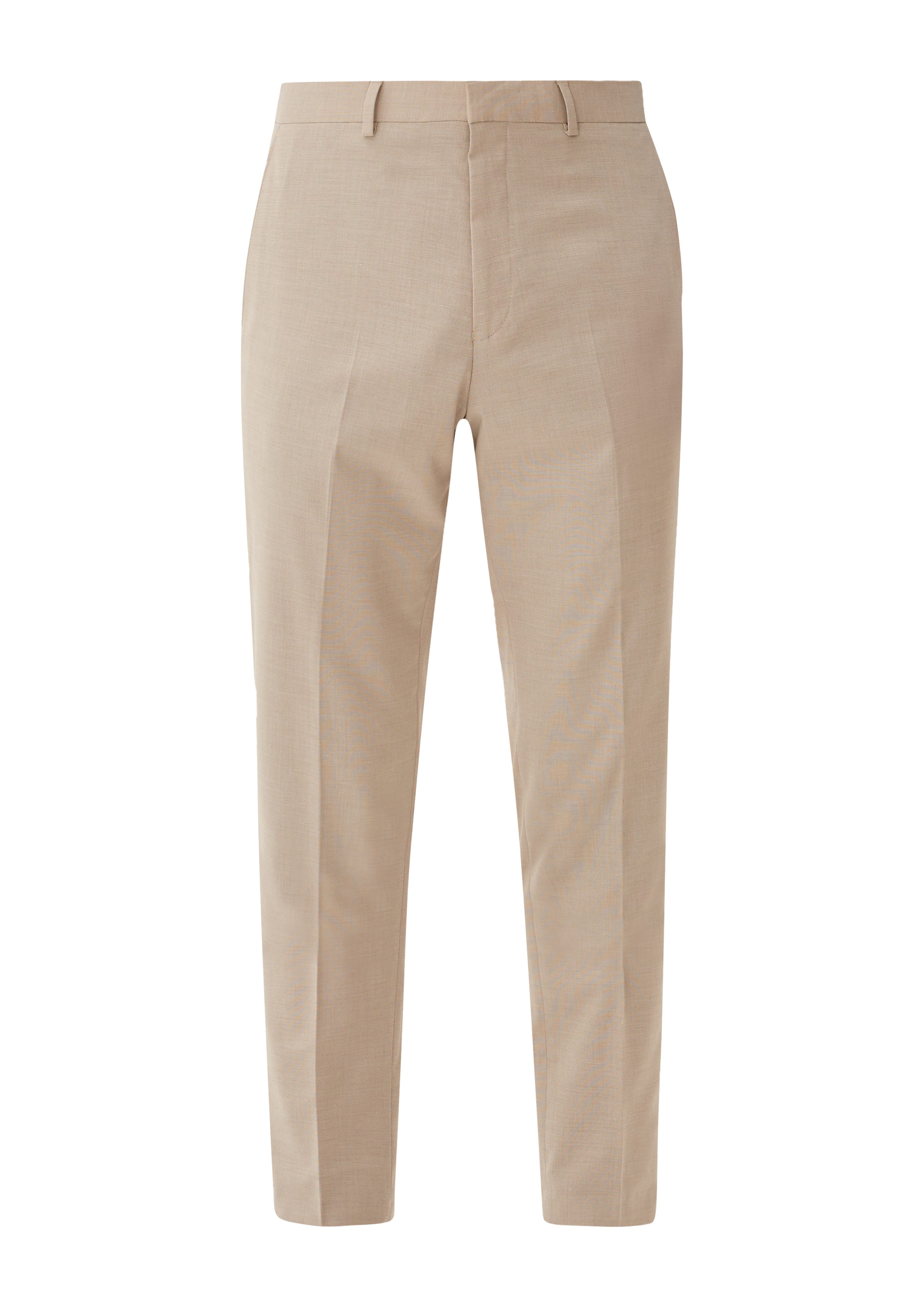 Hose beige aus Viskosemix Stoffhose Slim: s.Oliver