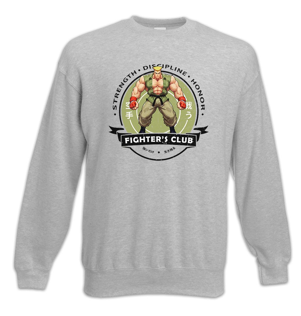 Sweatshirt Fighter's Club Guile II Sweatshirt Fighter SF Karate Hadouken Ryu