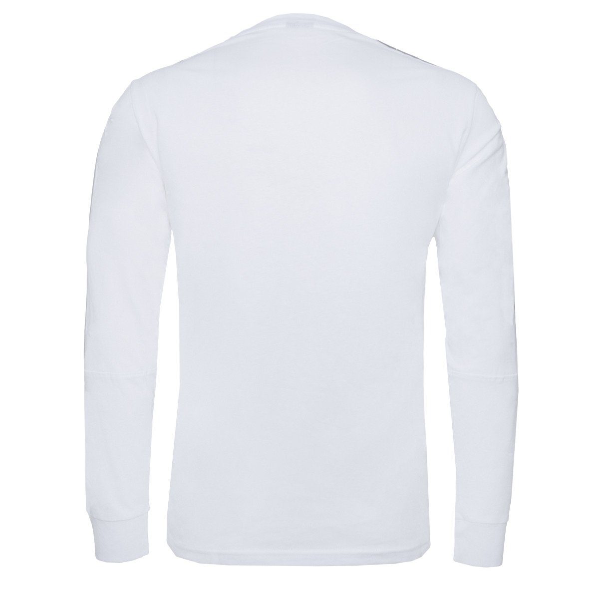 Crewneck Langarmshirt Champion Sleeve Herren Long weiss