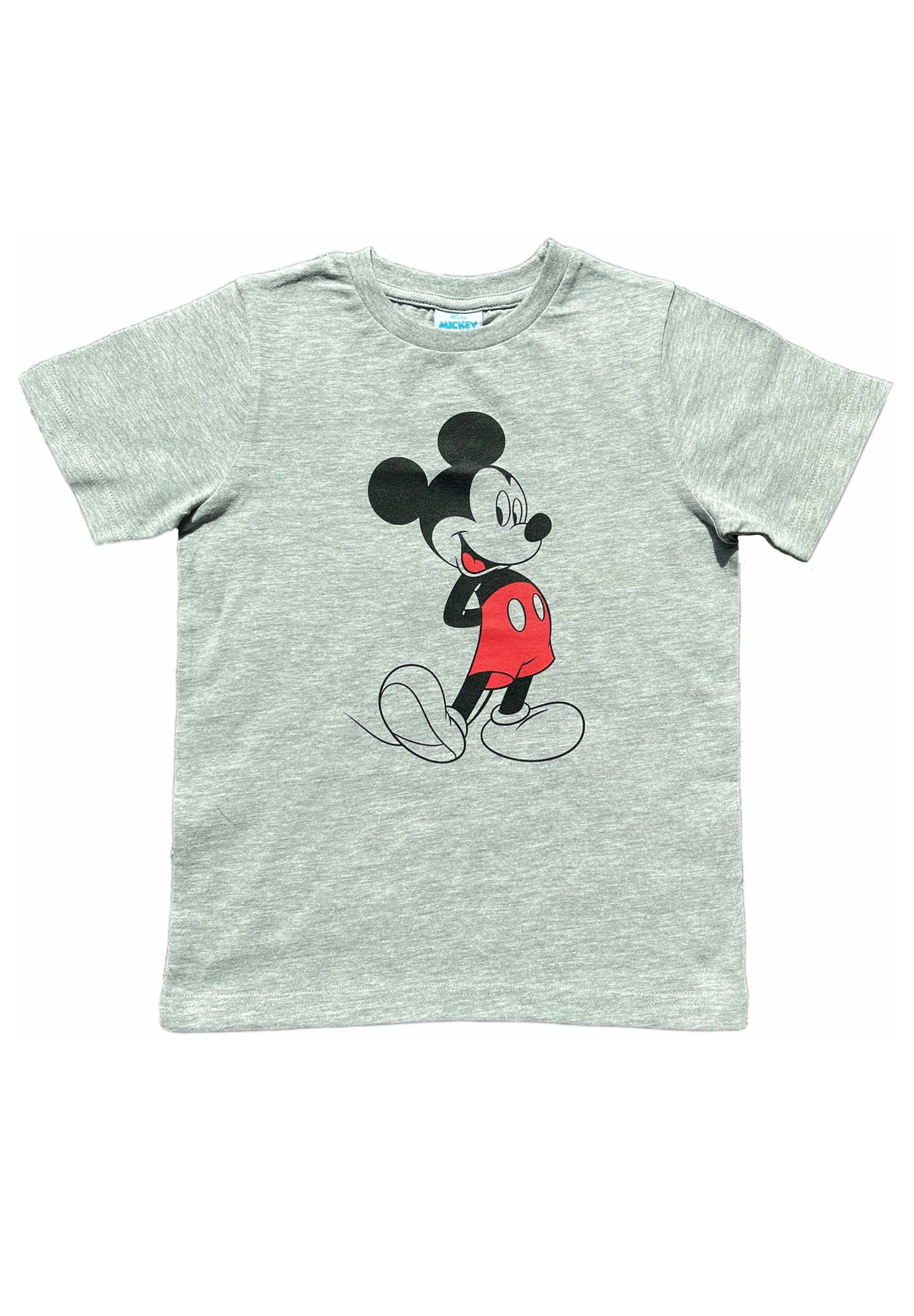 ONOMATO! T-Shirt Mickey Kinder Jungen Shirt in Grau