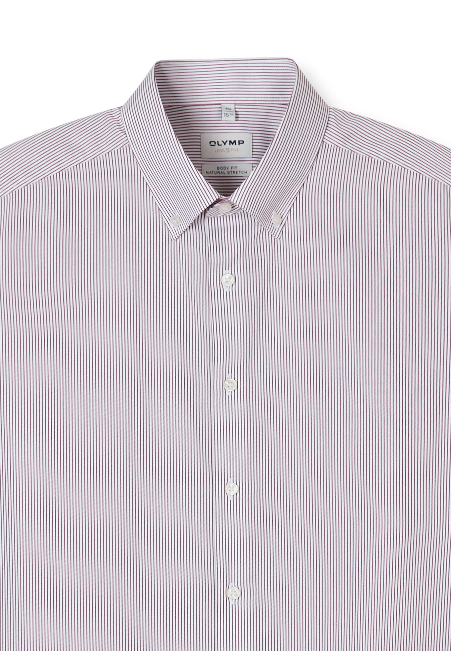 OLYMP Businesshemd OLYMP Level Five, body fit, Button-down