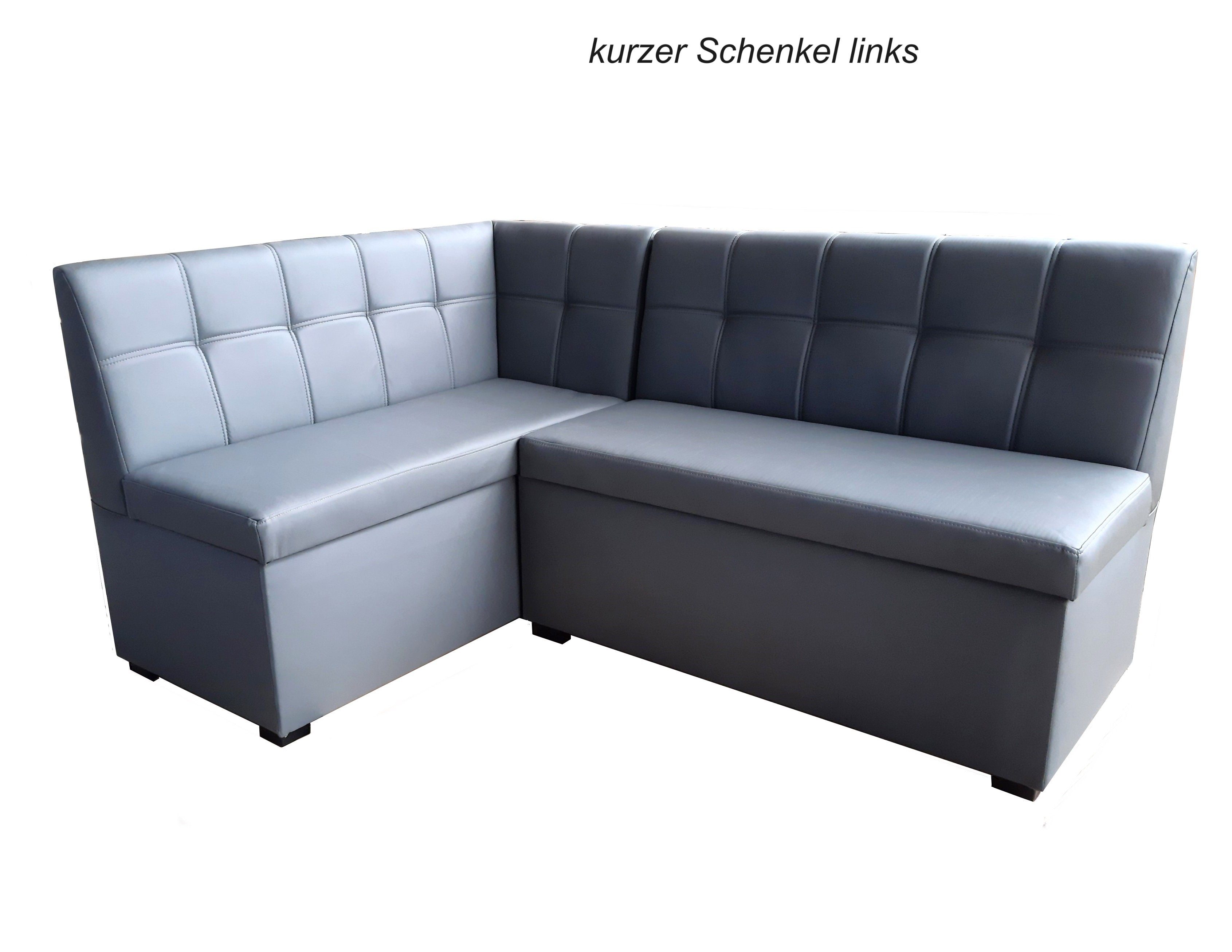 Rodnik Eckbank Komo, mit Stauraum, Lederoptik (Kunstleder) günstig online kaufen