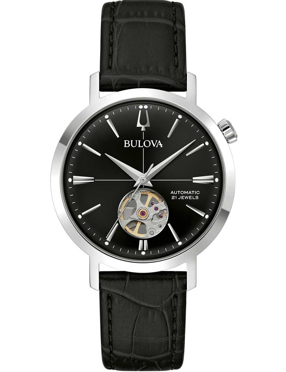 Bulova Automatikuhr Bulova 96A317 Herrenuhr Aerojet Automatik 38mm 3ATM Bulova 96A317 Herrenuhr Aerojet Automatik 38mm 3ATM