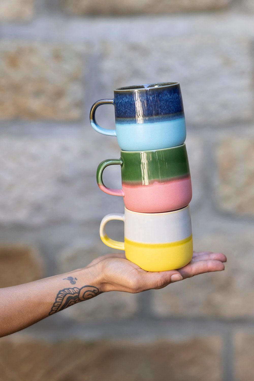 Tranquillo Tasse Tasse INDUSTRIAL 390 ml, blau