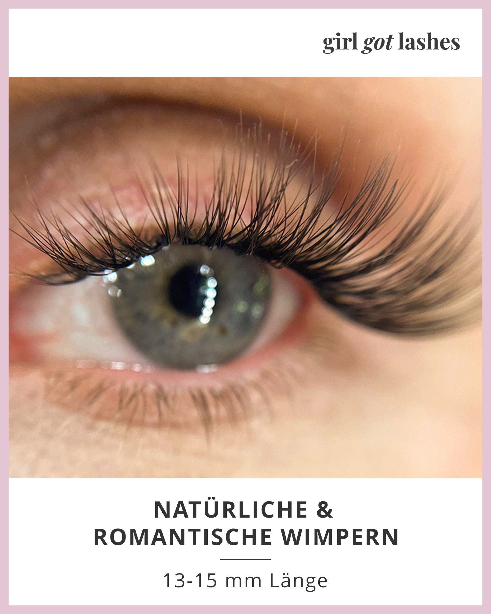 GirlGotLashes Bandwimpern GirlGotLashes DIY Wimpernverlängerung für Zuhause 5 Wimpernpaare, 5-7 Tage Haltbarkeit, besonders vielfältige Looks
