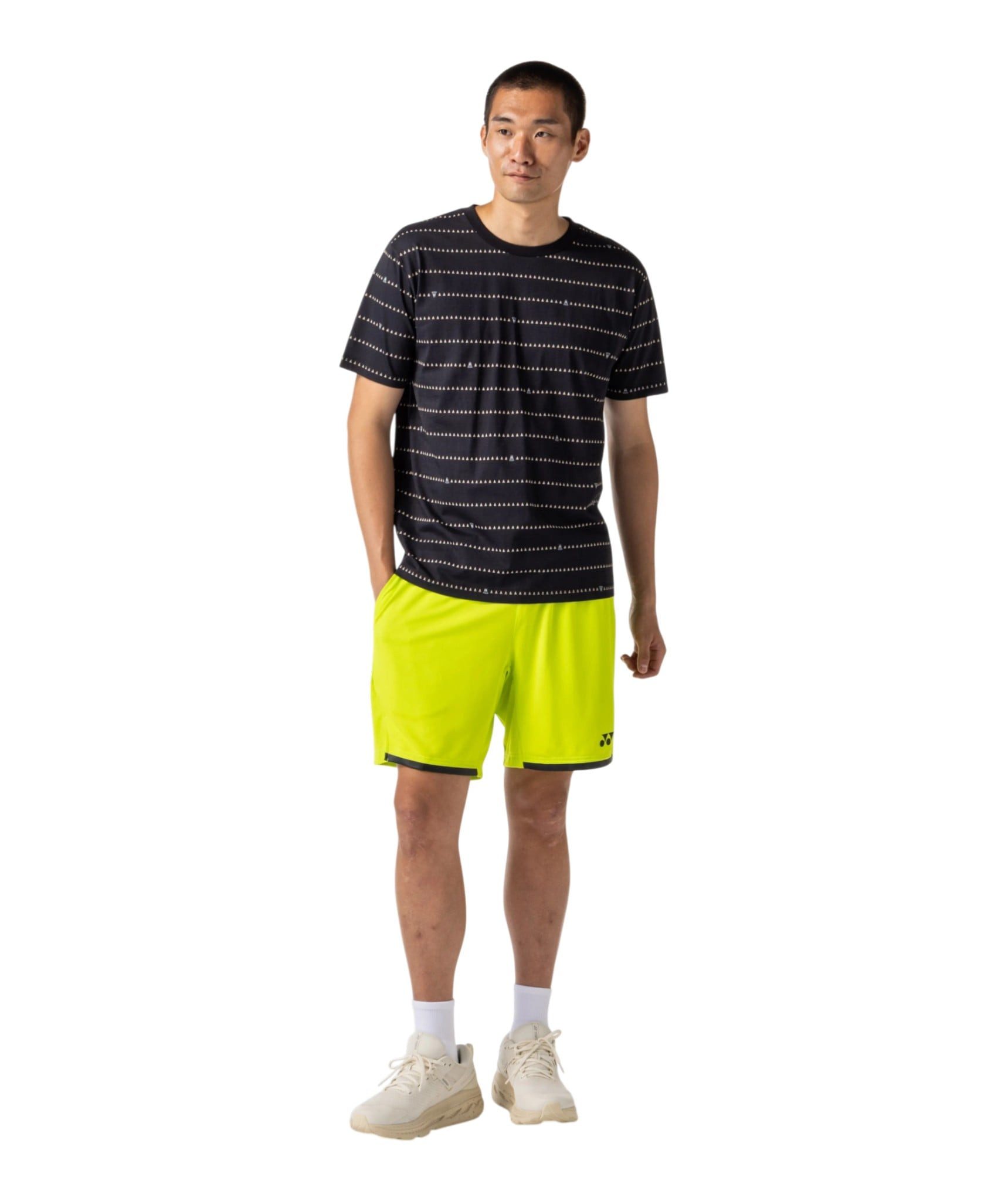 Yonex T-Shirt Practice 16840 (100% Baumwolle) 2026 schwarz Herren
