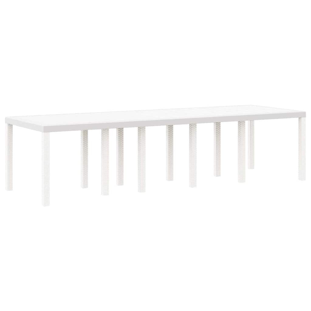 vidaXL Gartentisch Gartentisch Weiß 300 x günstig online kaufen