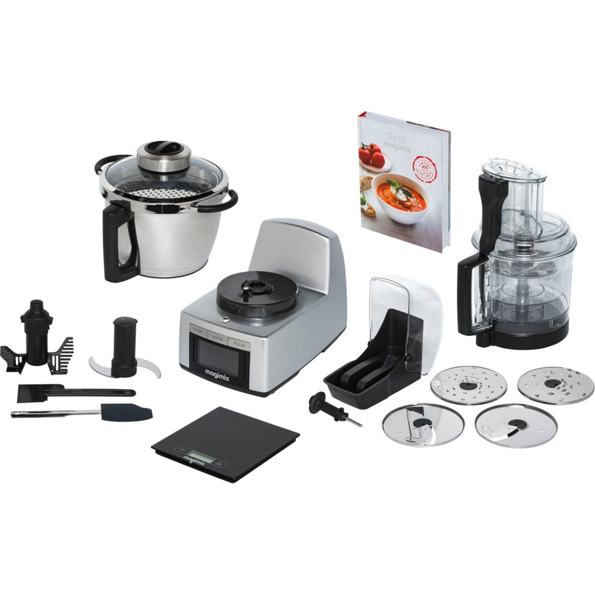 Magimix Küchenmaschine Cook Expert Chrom matt