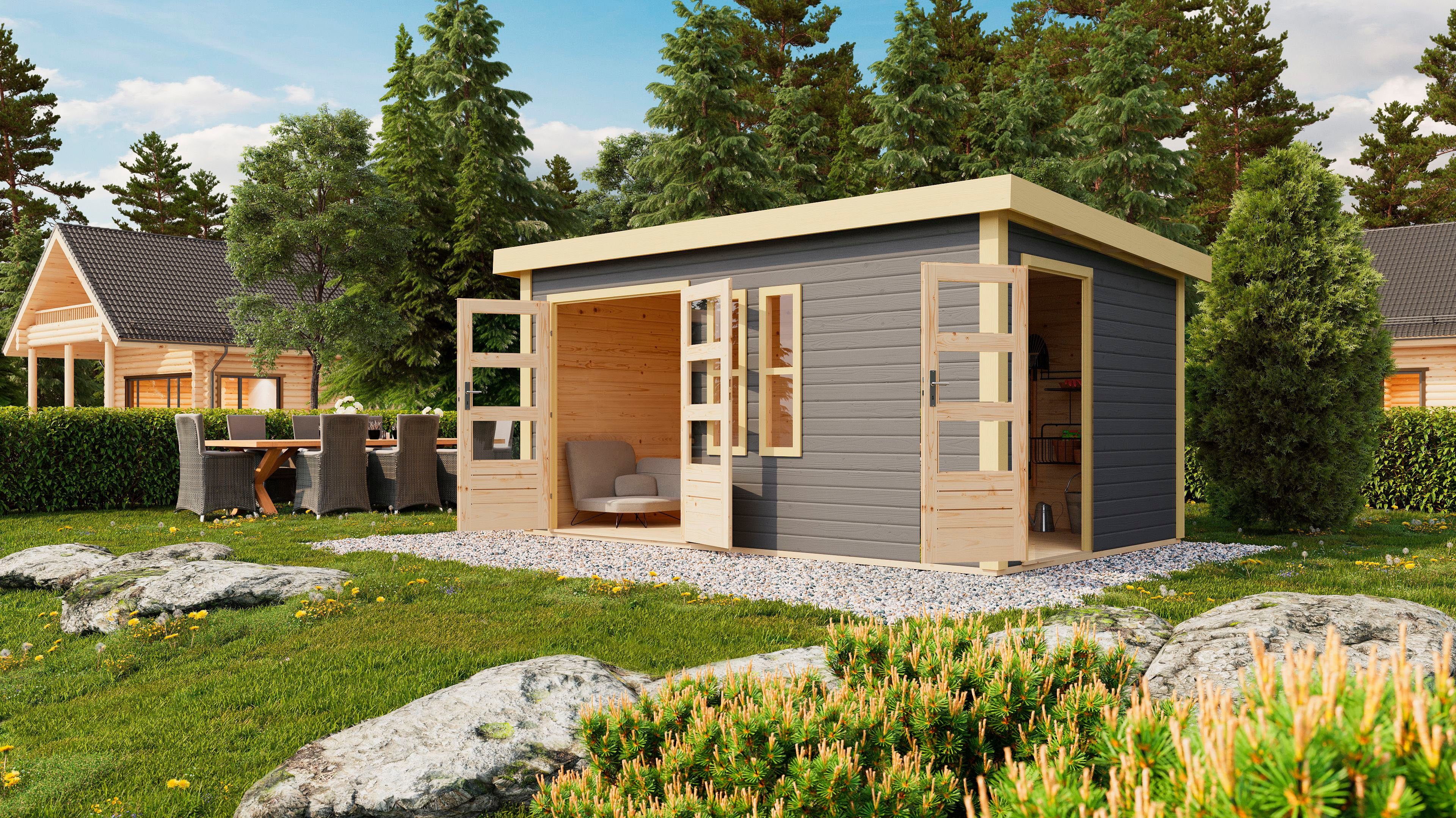 Karibu Gartenhaus Prenzlau, BxT: 458x302 cm günstig online kaufen