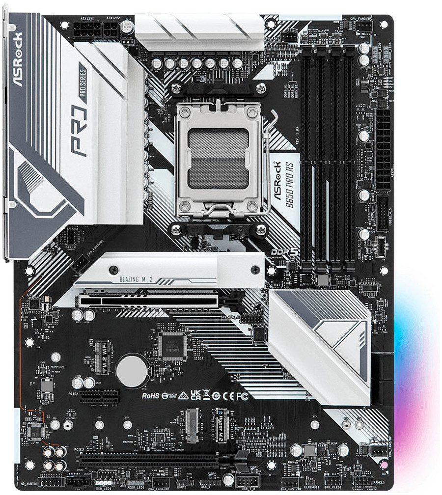 Asrock B650 Pro RS Mainboard RGB-LED-Beleuchtung