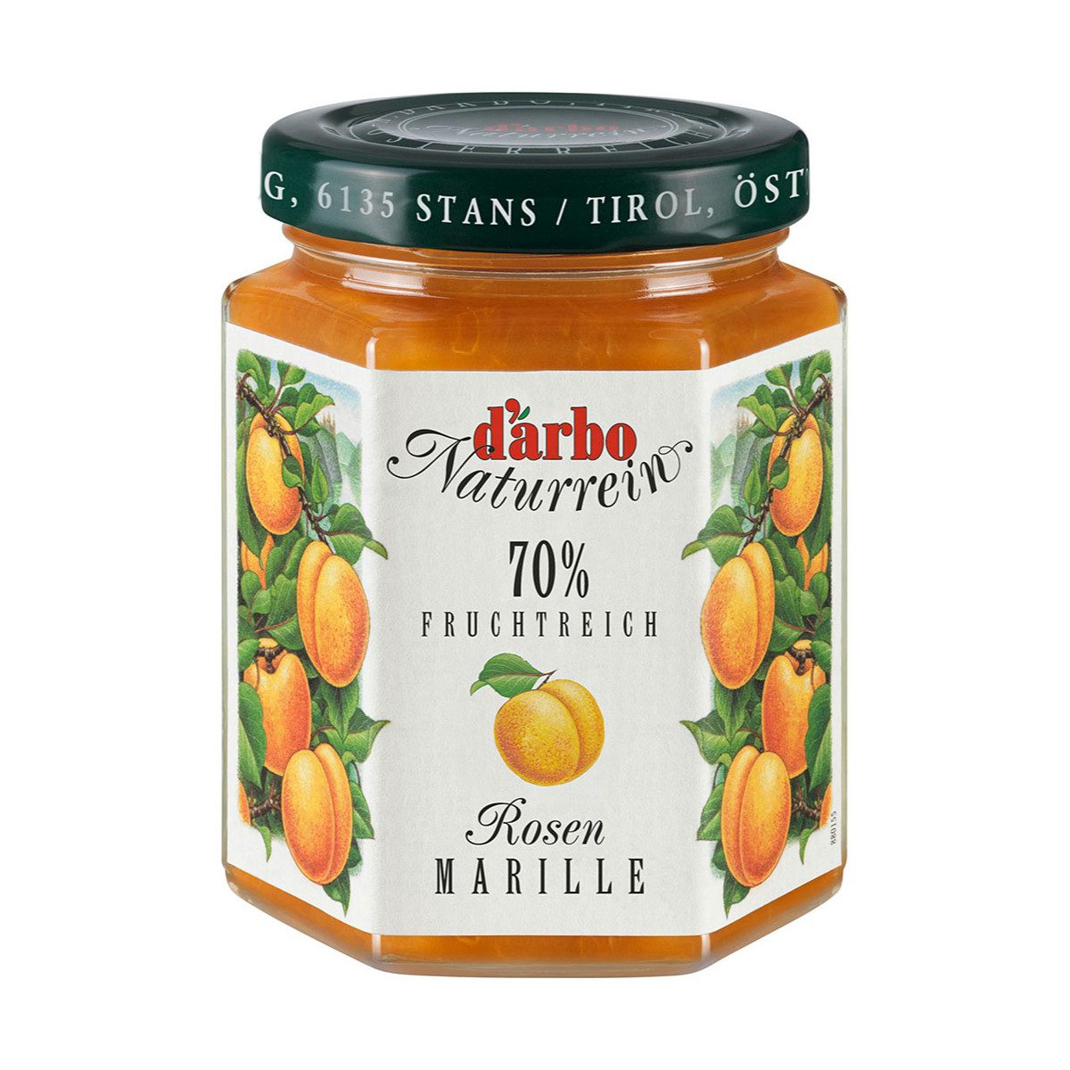 darbo Fruchtaufstrich, Darbo Rosen Marille Fruchtaufstrich Naturrein fruchtreich 200g