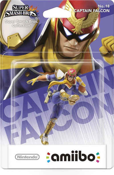 Nintendo amiibo Captain Falcon No. 18 Super Smash Bros Collection Switch-Controller (amiibo, 1 St)