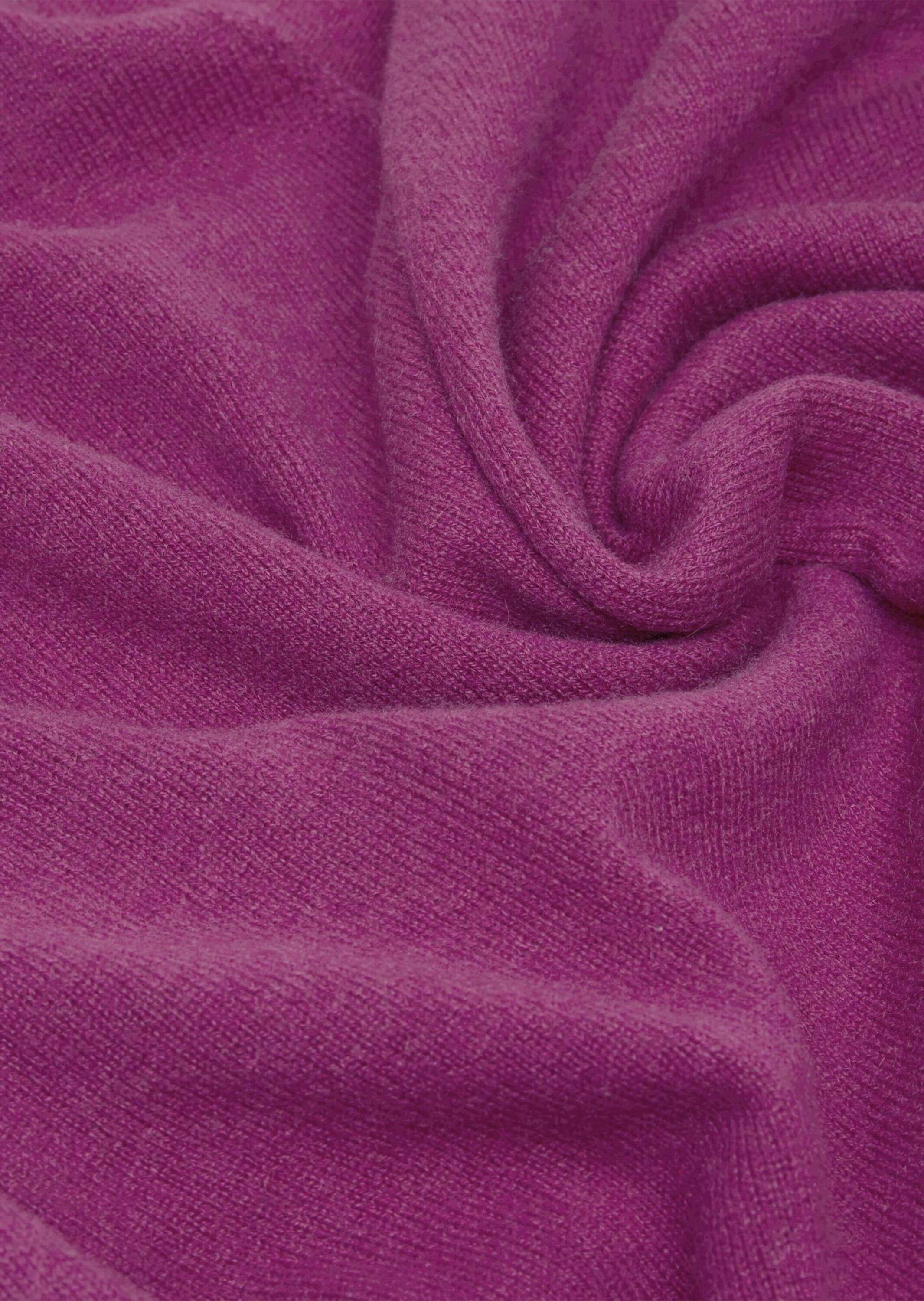 GOLDNER Strickjacke Langarm Feinstrick-Cardigan Damen Strickjacke aus reinem Kaschmir ohne Verschluss