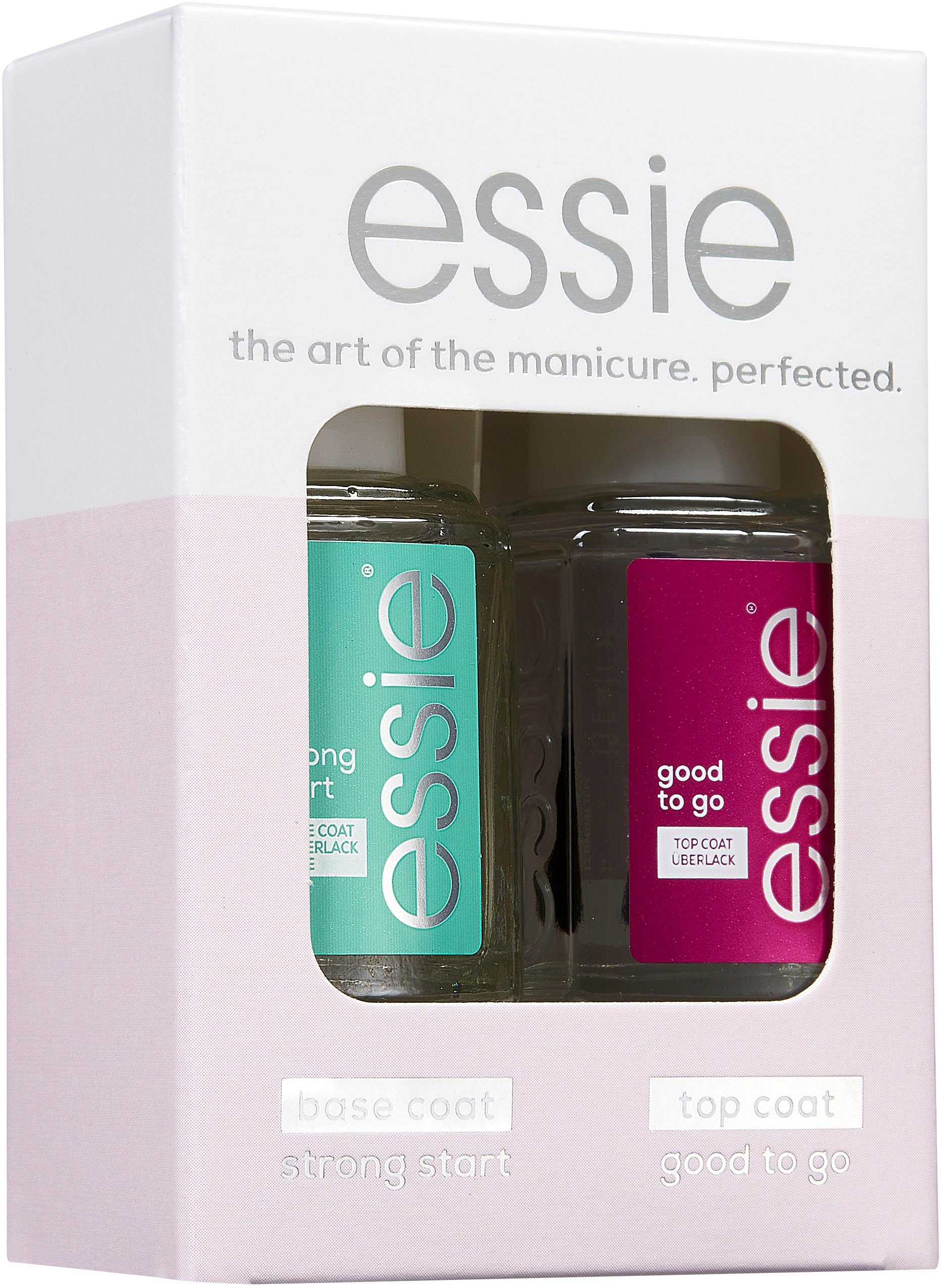 essie Nagellack-Set ROUTINE SET, mit natürlichen Inhaltsstoffen