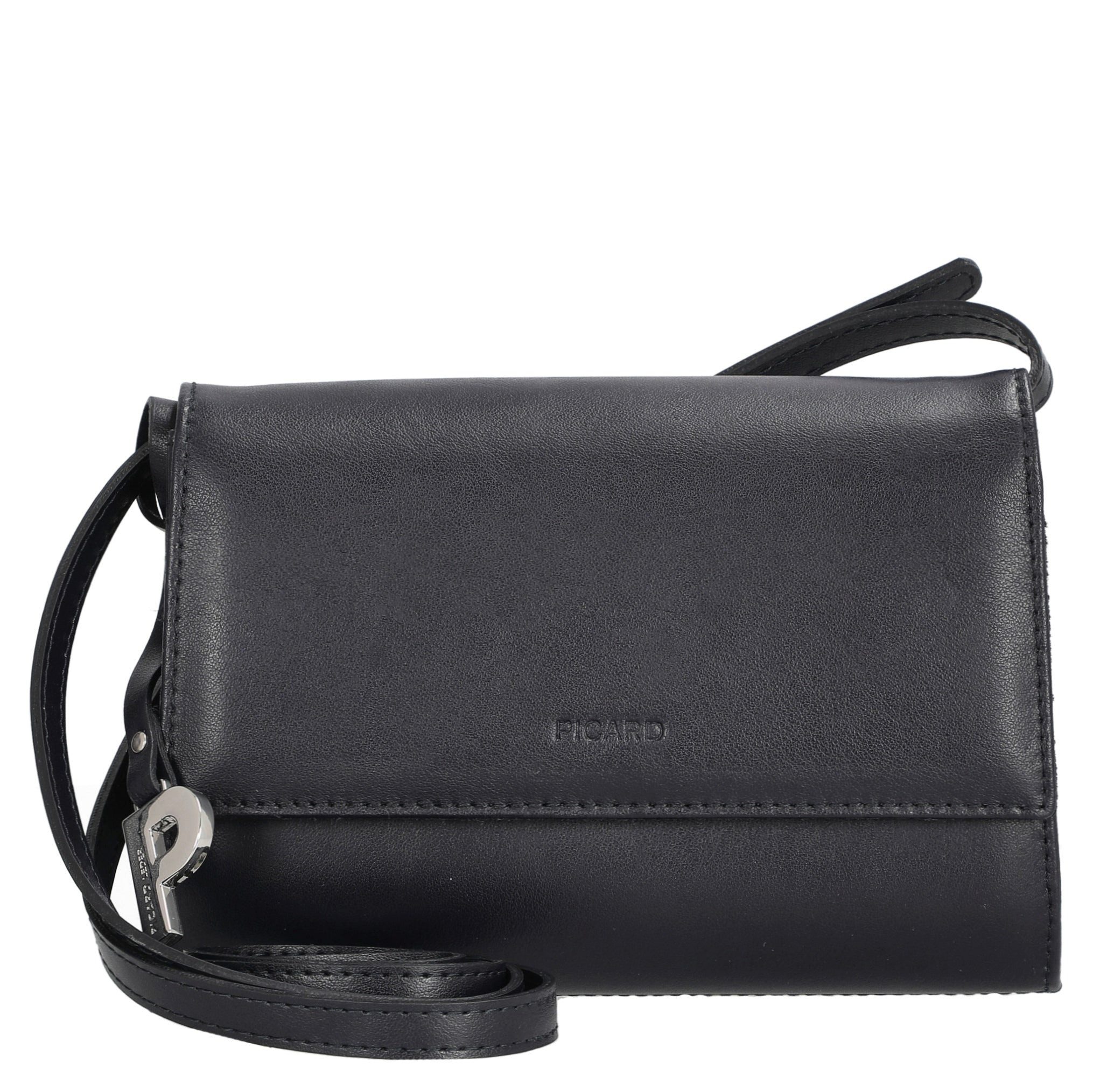 Picard Clutch Auguri - Abendtasche 19 cm Rindsleder (ozean)