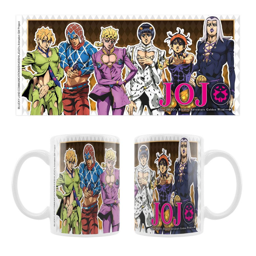 Sakami Merchandise Tasse JoJo´s Bizarre Adventure Part 5: Golden Wind Keramiktasse Main Charact