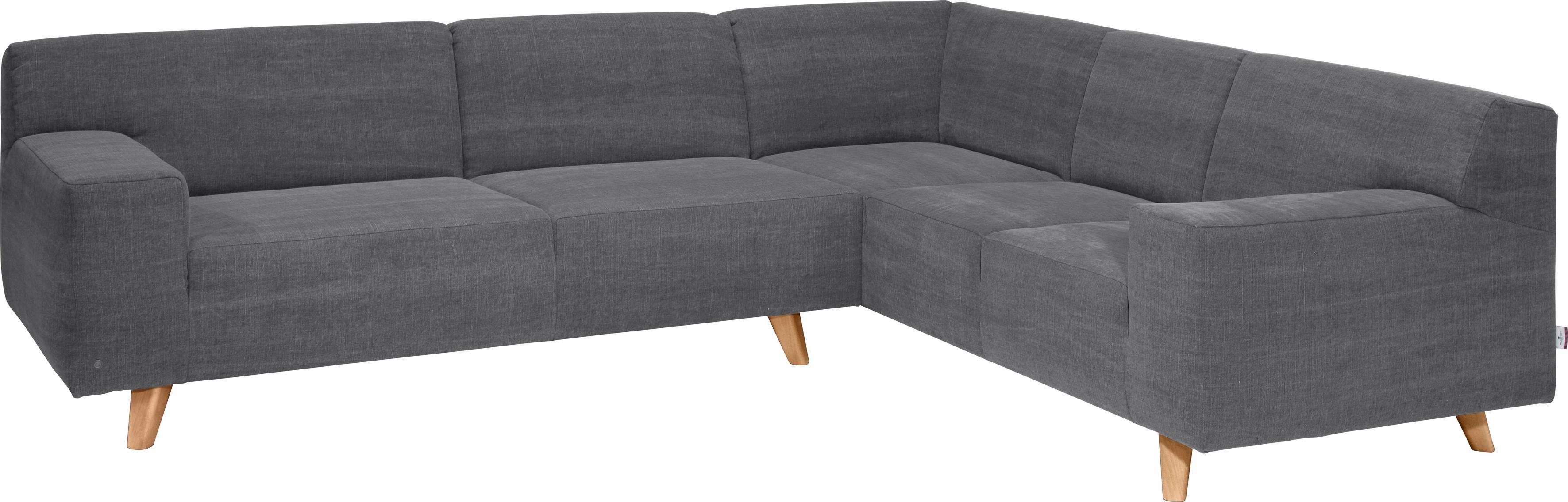 TOM TAILOR HOME Ecksofa NORDIC PURE, im Retrolook, Füße Buche natur