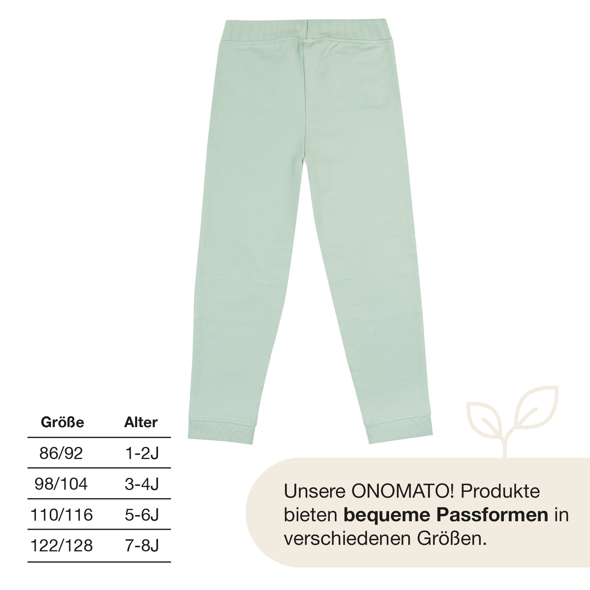 ONOMATO! Jogginghose Jogginghose Sweat-Hose Cradle Cradle to Grün