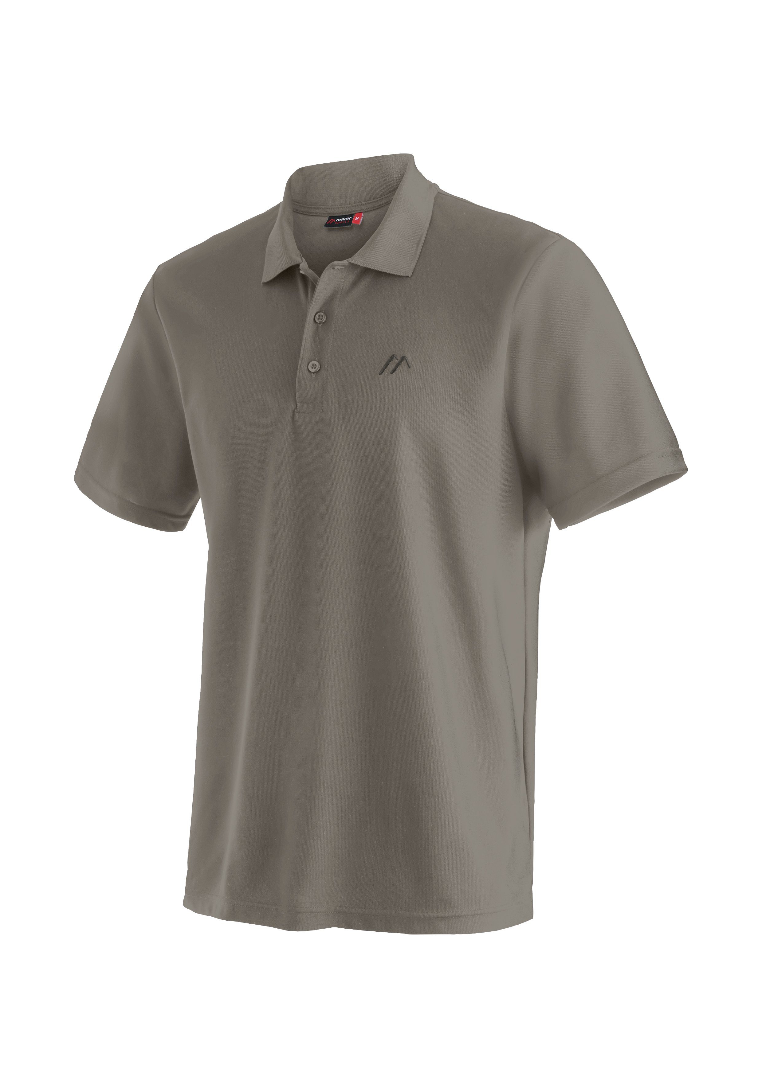 schlamm und Polo-Shirt bequemes Freizeit für Wandern Sports Funktionsshirt Herren Wandershirt, Ulrich Maier