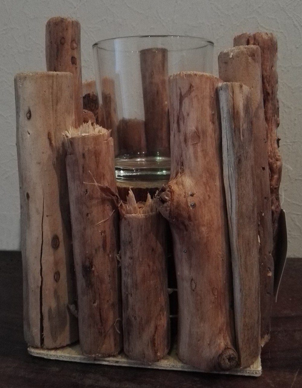 Deko-Impression Kerzenständer Schöner Kerzenständer Teelichthalter natur günstig online kaufen